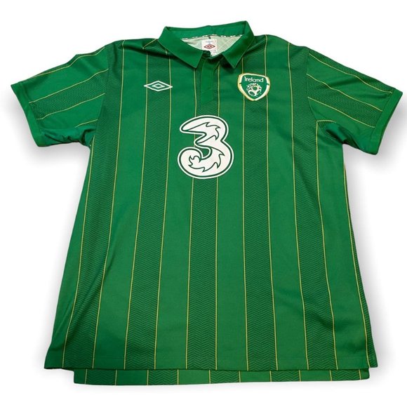 Umbro Other - Ireland Vintage Umbro Soccer / Football Polo Shirt Jersey - Mens Large (44)